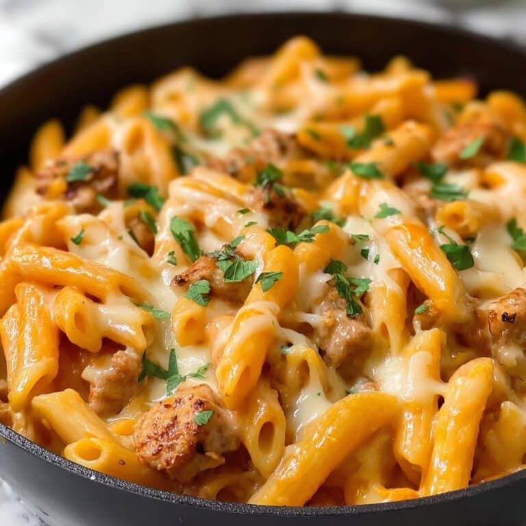One Pot Cheesy Chicken Pasta Recipe