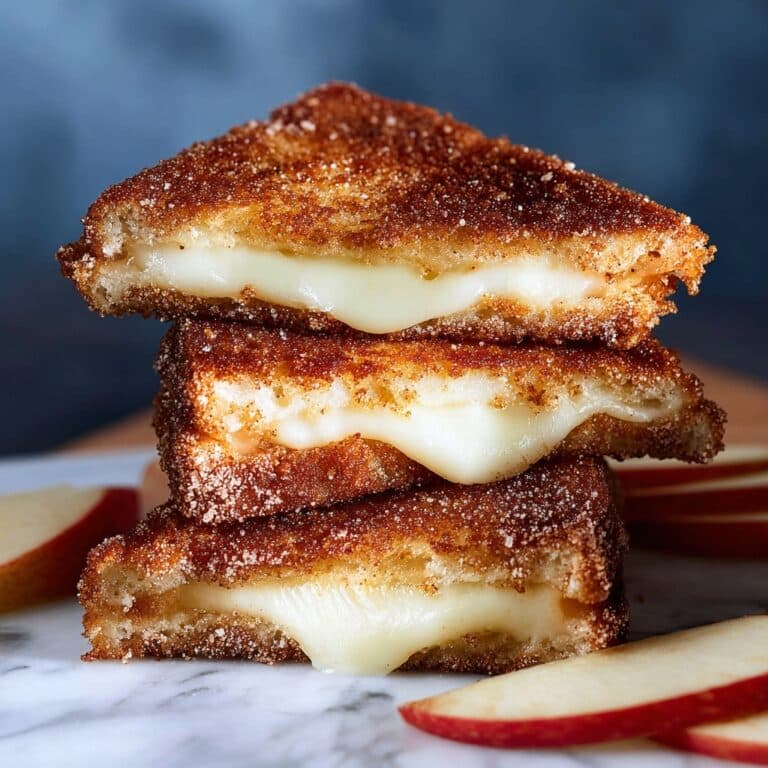 Cinnamon Brie Apple Grilled Cheese Recipe