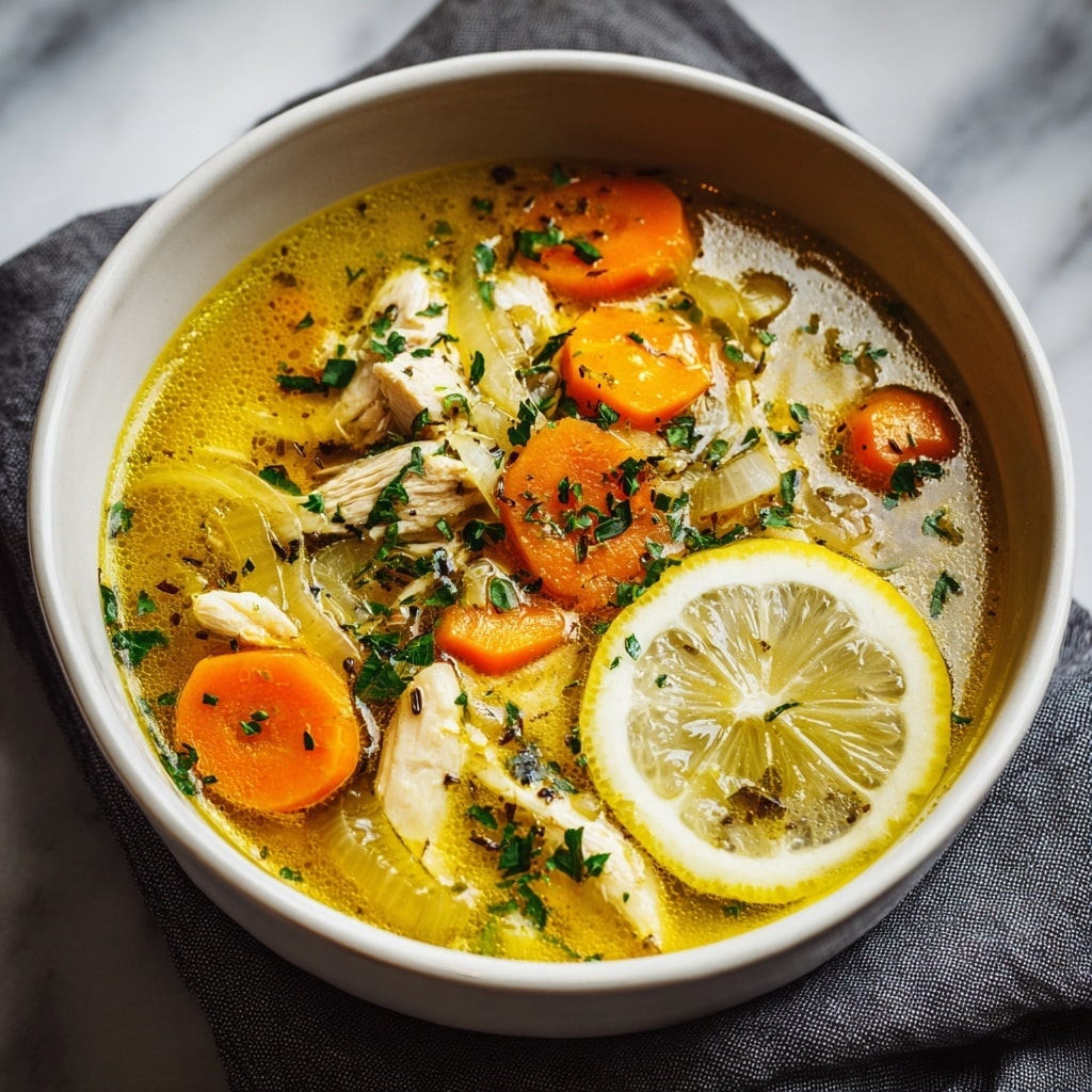 Lemon Chicken Soup Recipe