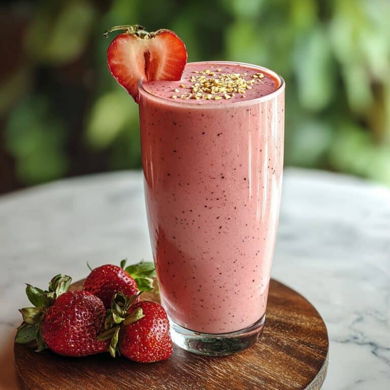 Fat Burning Strawberry Smoothie Recipe