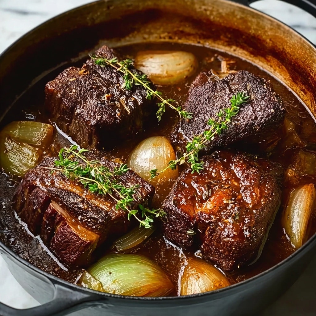 Belgian-Style Slow-Cooked Beef Stew Recipe
