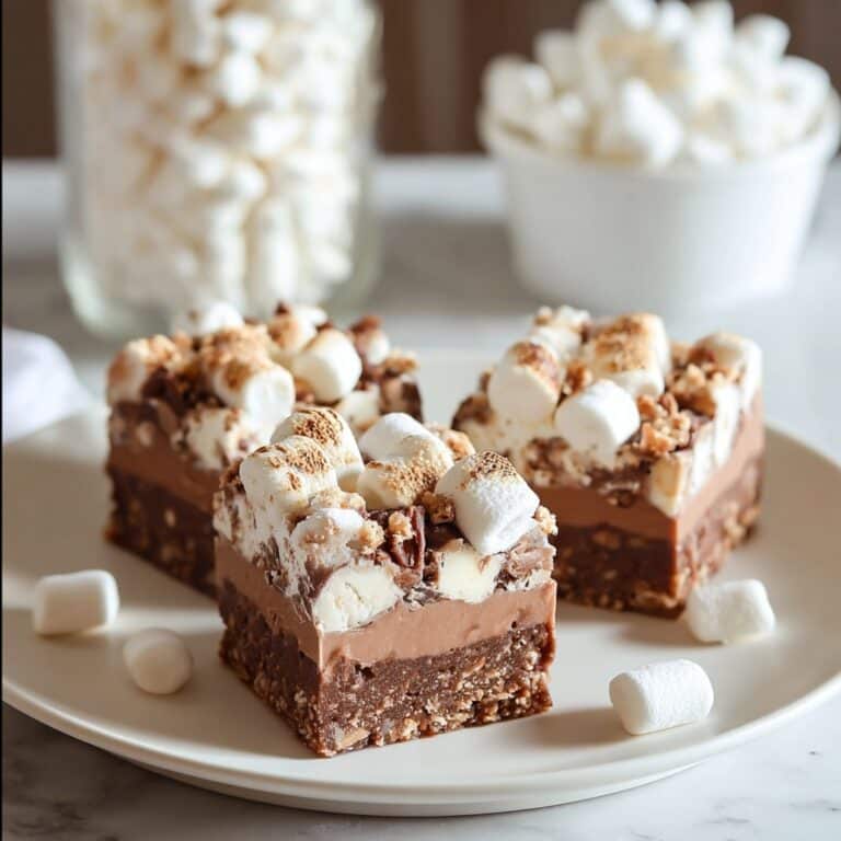No-Bake Rocky Road Squares Recipe