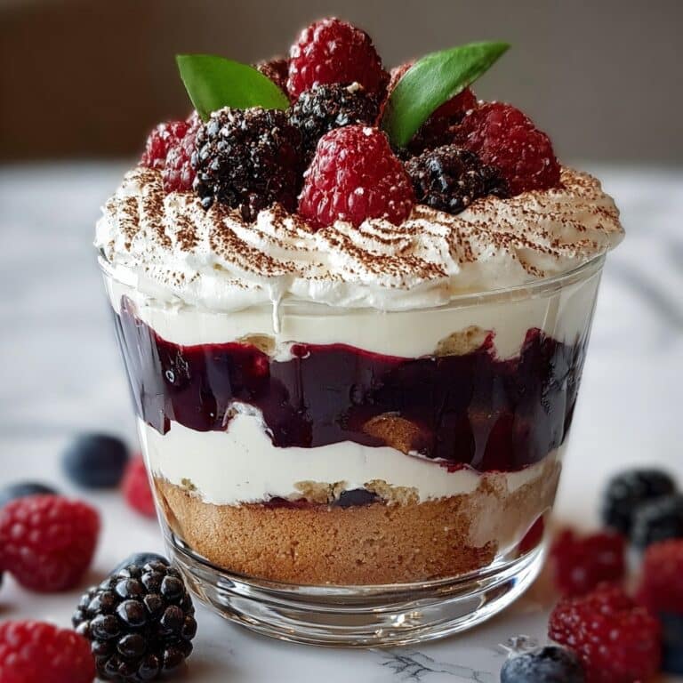 Berry Tiramisu Trifle Recipe