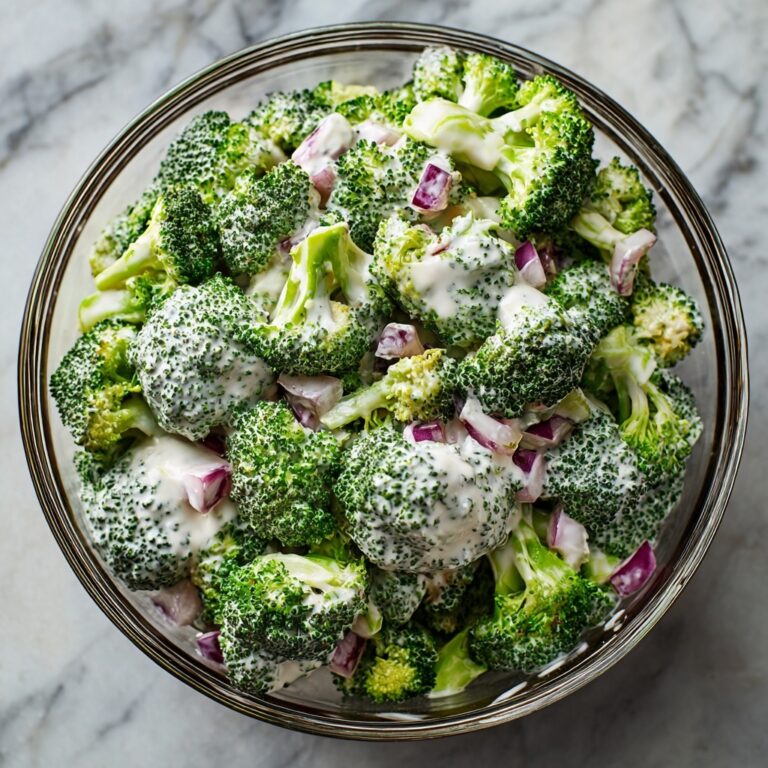 Broccoli Salad with Creamy Dressing Recipe