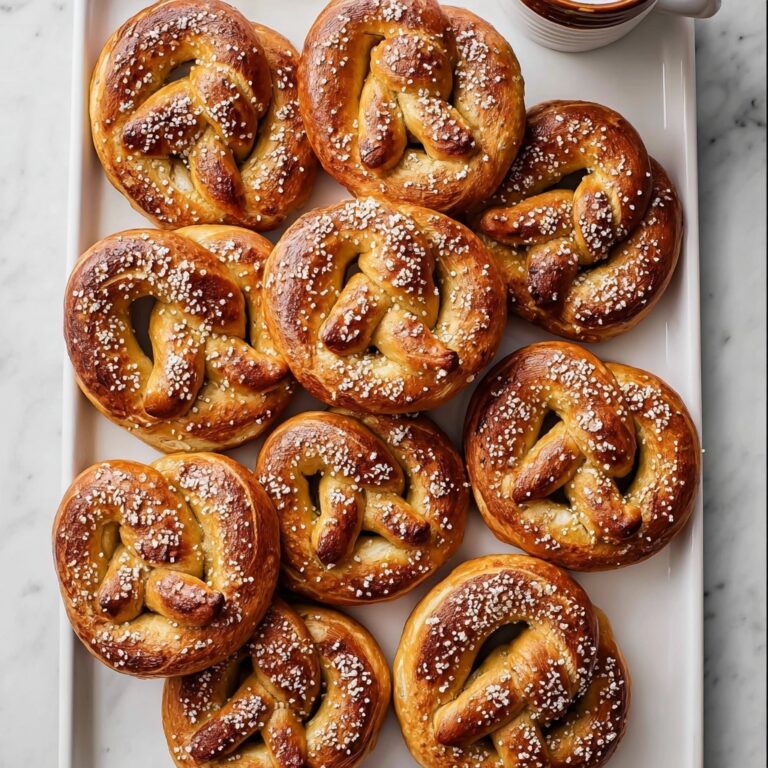 Easy Homemade Soft Pretzels Recipe