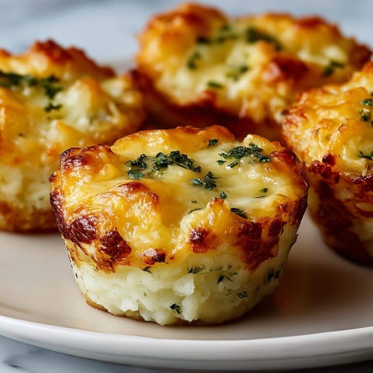 Cheesy Mashed Potato Puffs Recipe