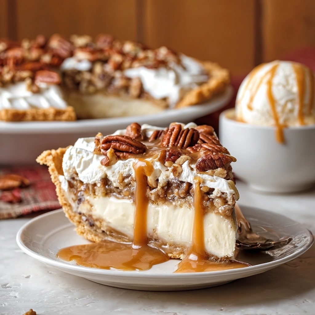 Caramel Pecan Delight Pie Recipe - Recipe Image