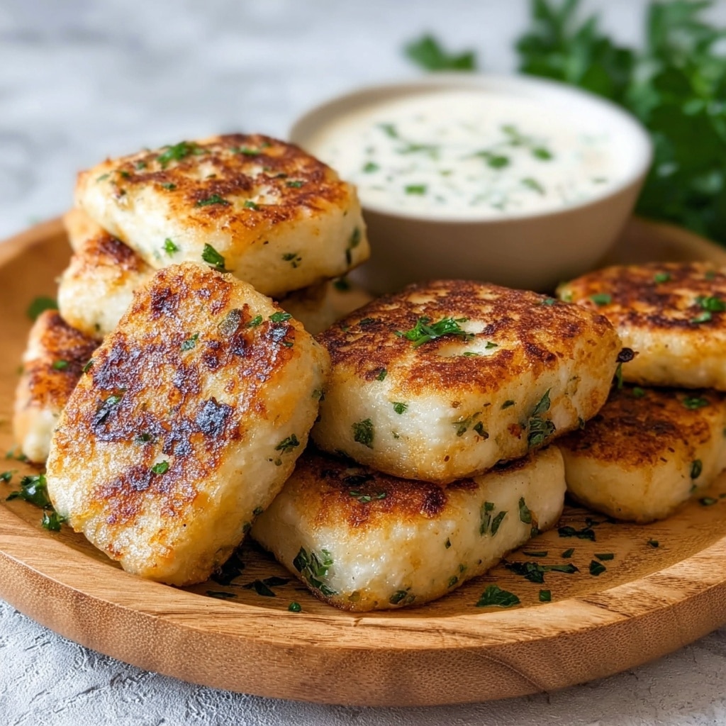 Crispy Irish Potato Cakes (Potato Farls) Recipe - Recipe Image