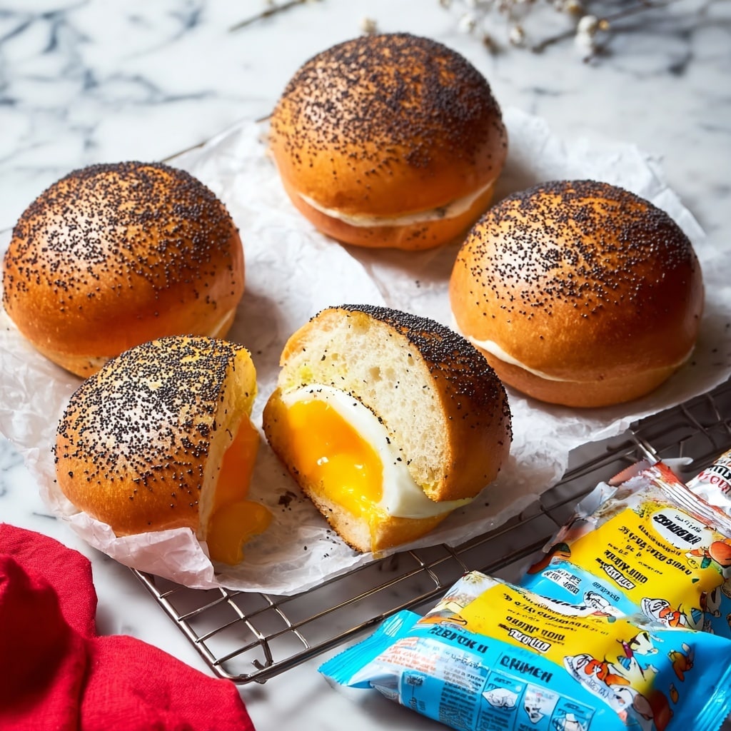 Freezer-Friendly Ham, Egg, and Cheese Bagel Bombs Recipe