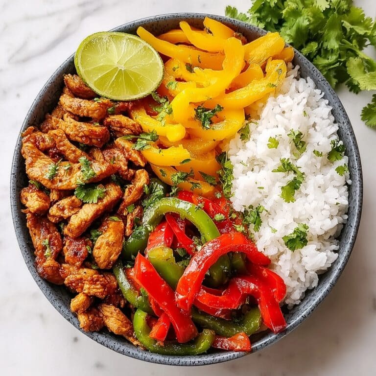 Chicken Fajita Bowl Recipe