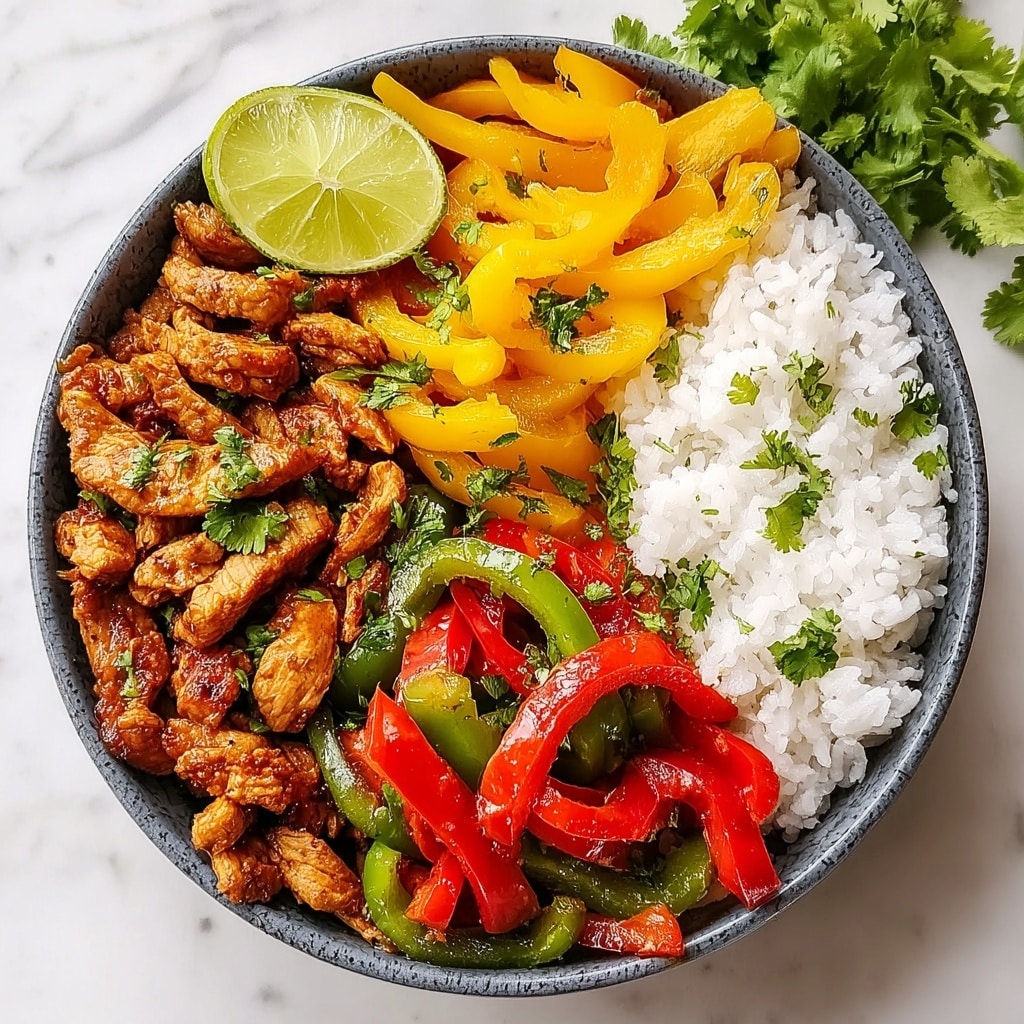 Chicken Fajita Bowl Recipe