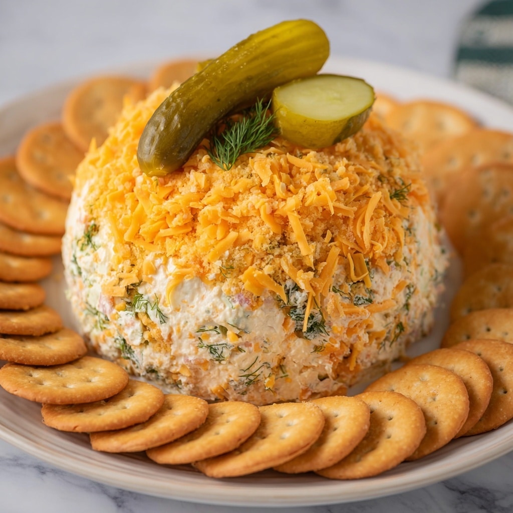 Dill Pickle Cheeseball Recipe - Recipe Image