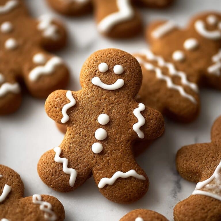 Soft & Chewy Gingerbread Men Cookies Recipe