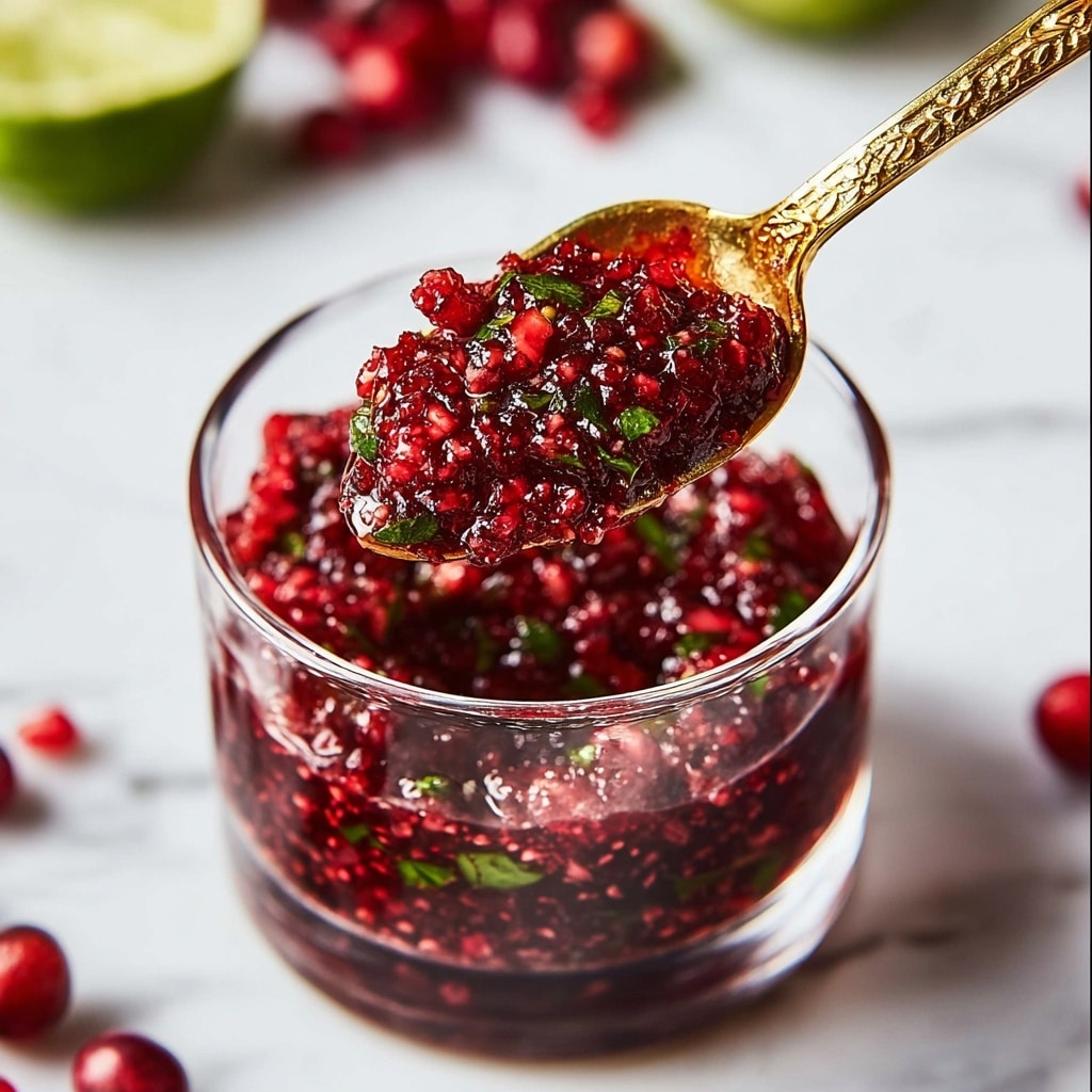 Spicy Cranberry Salsa Recipe - Recipe Image