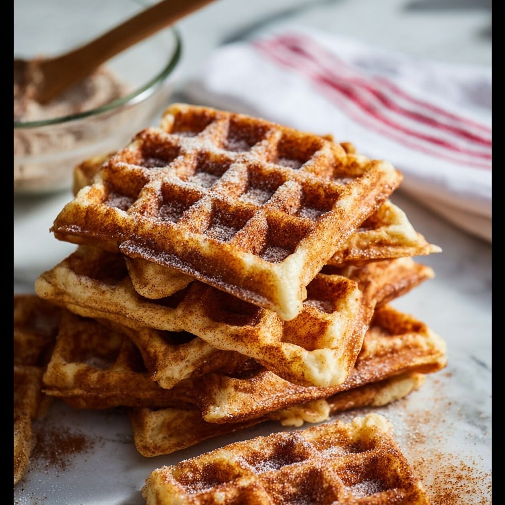 Cinnamon Sugar Waffles Recipe - Recipe Image