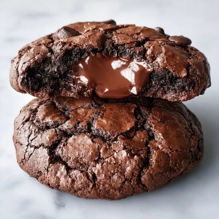 Dark Chocolate Espresso Brownie Cookies Recipe