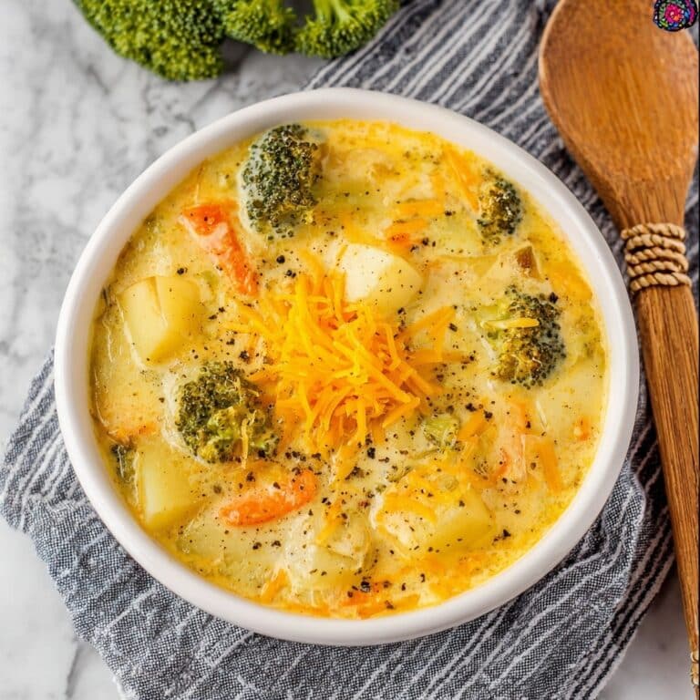 Crock Pot Broccoli Potato Soup Recipe