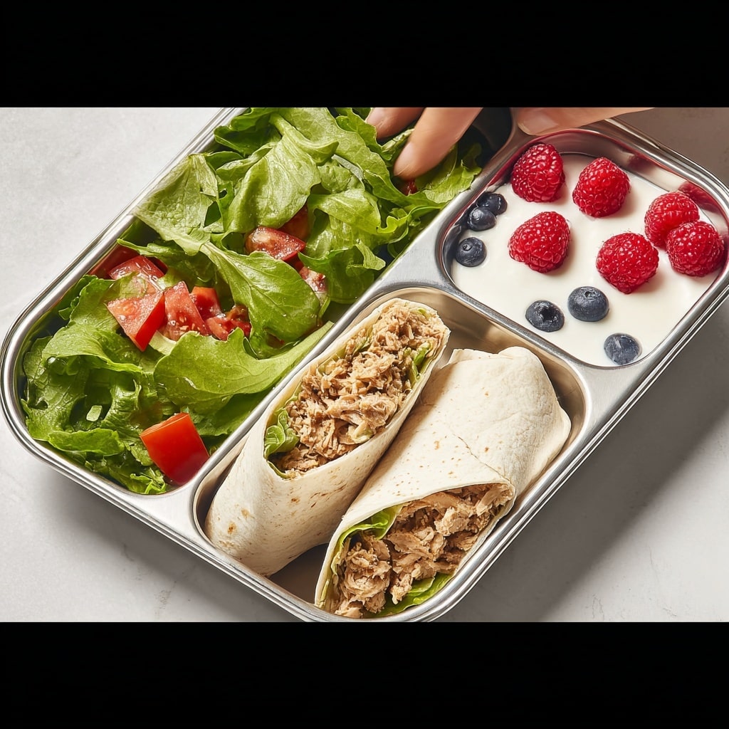 Tuna Salad Wraps Recipe - Recipe Image