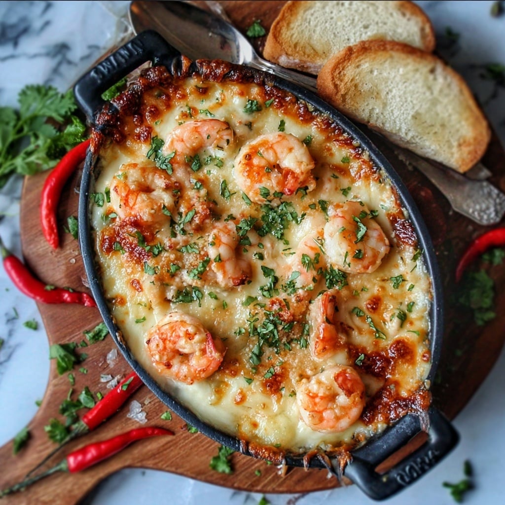Shrimp and Scallop Gratin with Cauliflower Recipe - Recipe Image