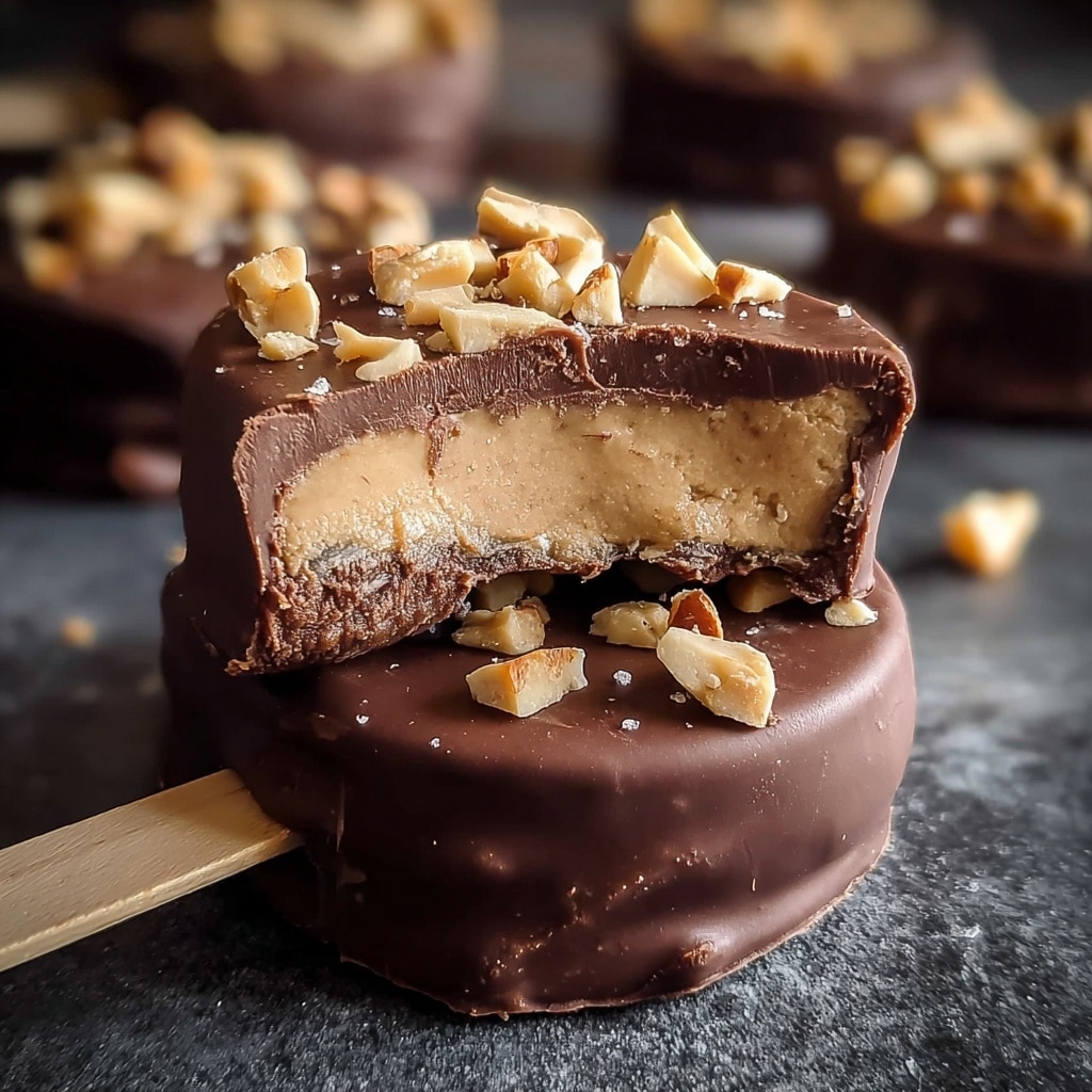 Frozen Peanut Butter Yogurt Bars Recipe