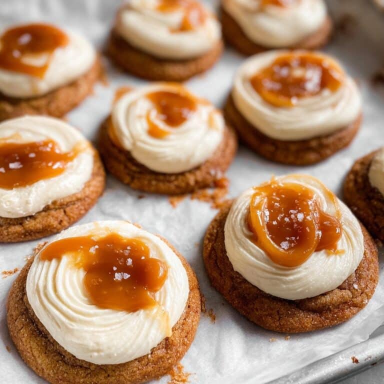 Salted Caramel Cheesecake Cookies Recipe