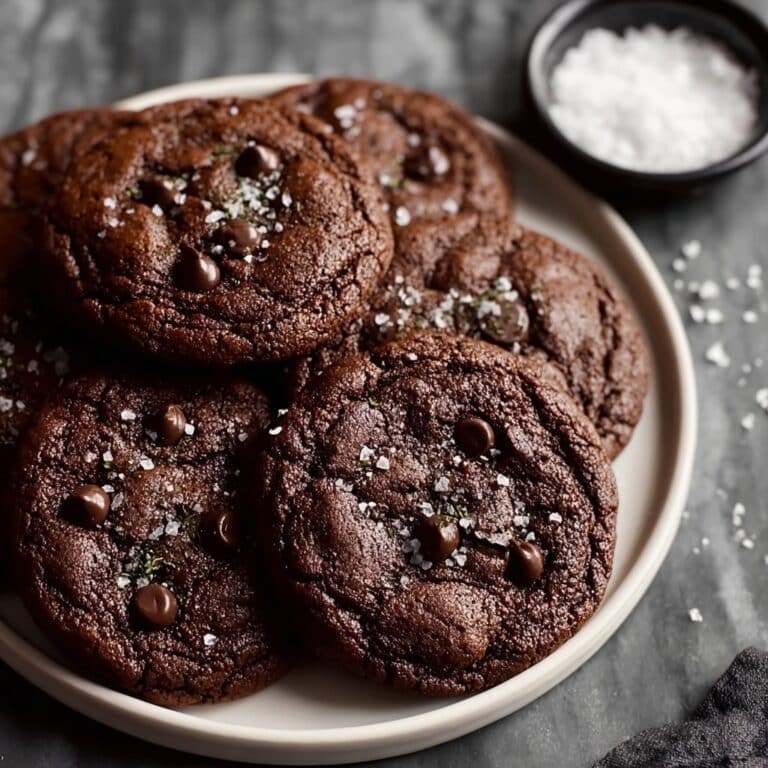 Dark Chocolate Sugar Cookies Recipe
