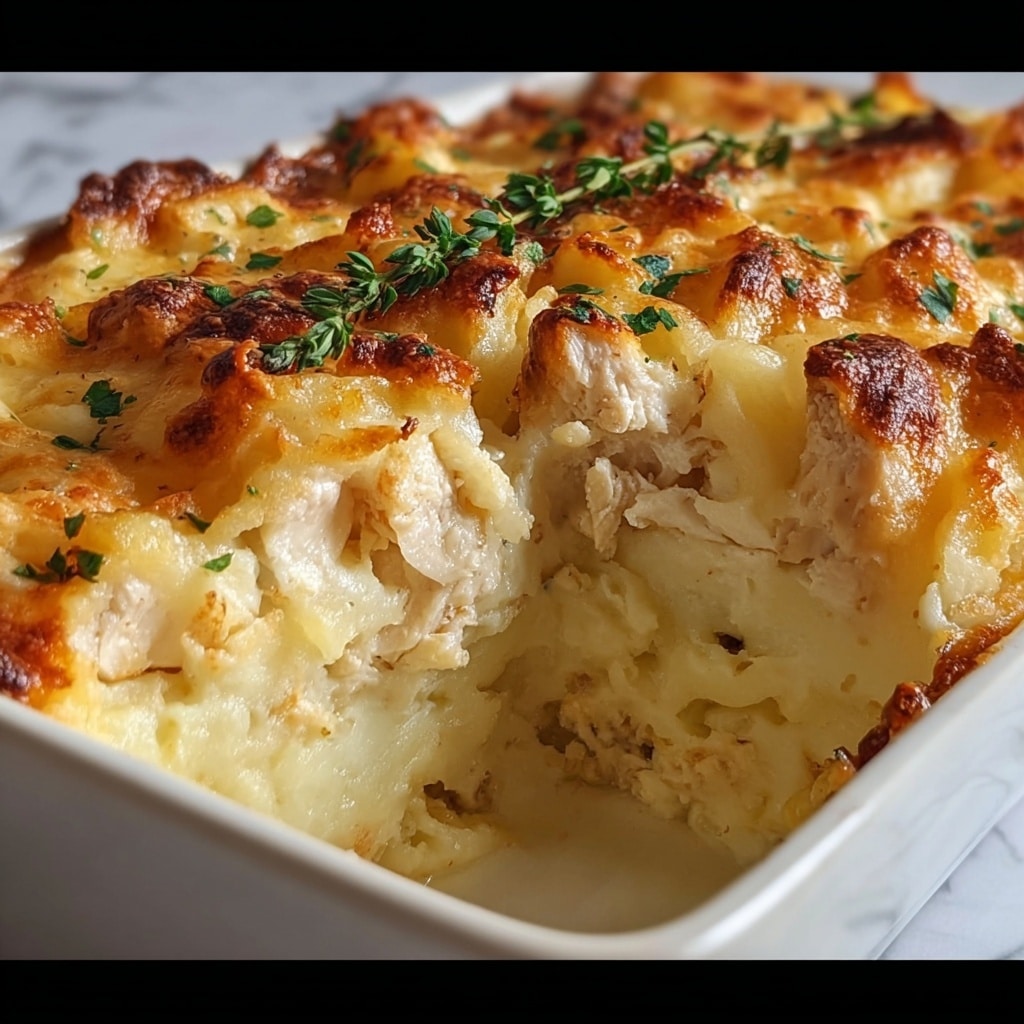 Chicken and Hashbrown Casserole Recipe - Recipe Image