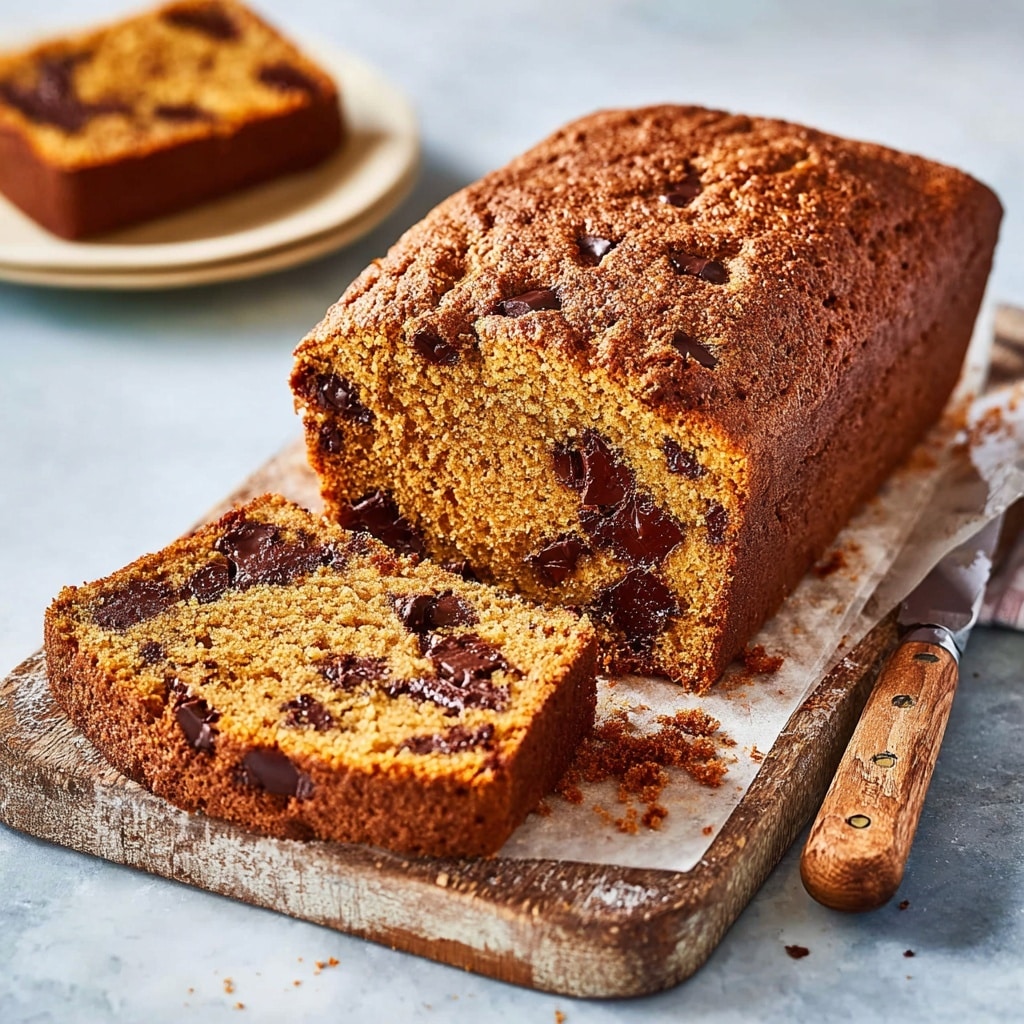 Banana Cake with Chocolate Chips Recipe