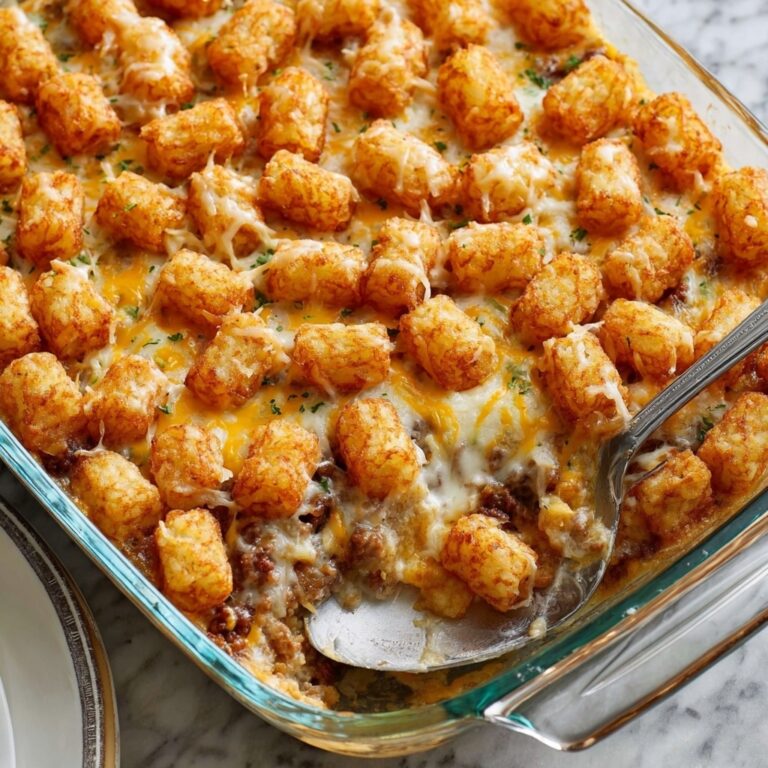 Tater Tot Sausage Casserole Recipe