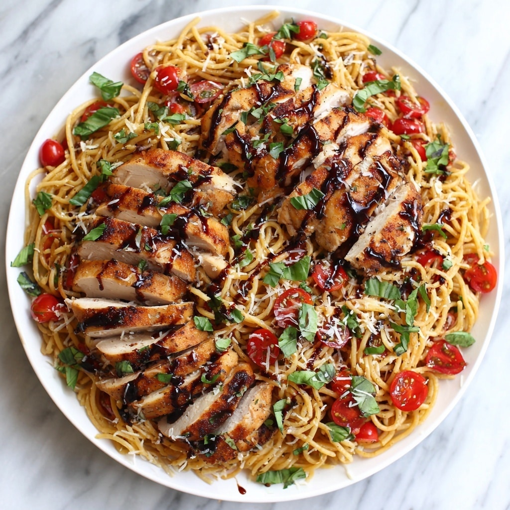 Bruschetta Chicken Pasta Recipe