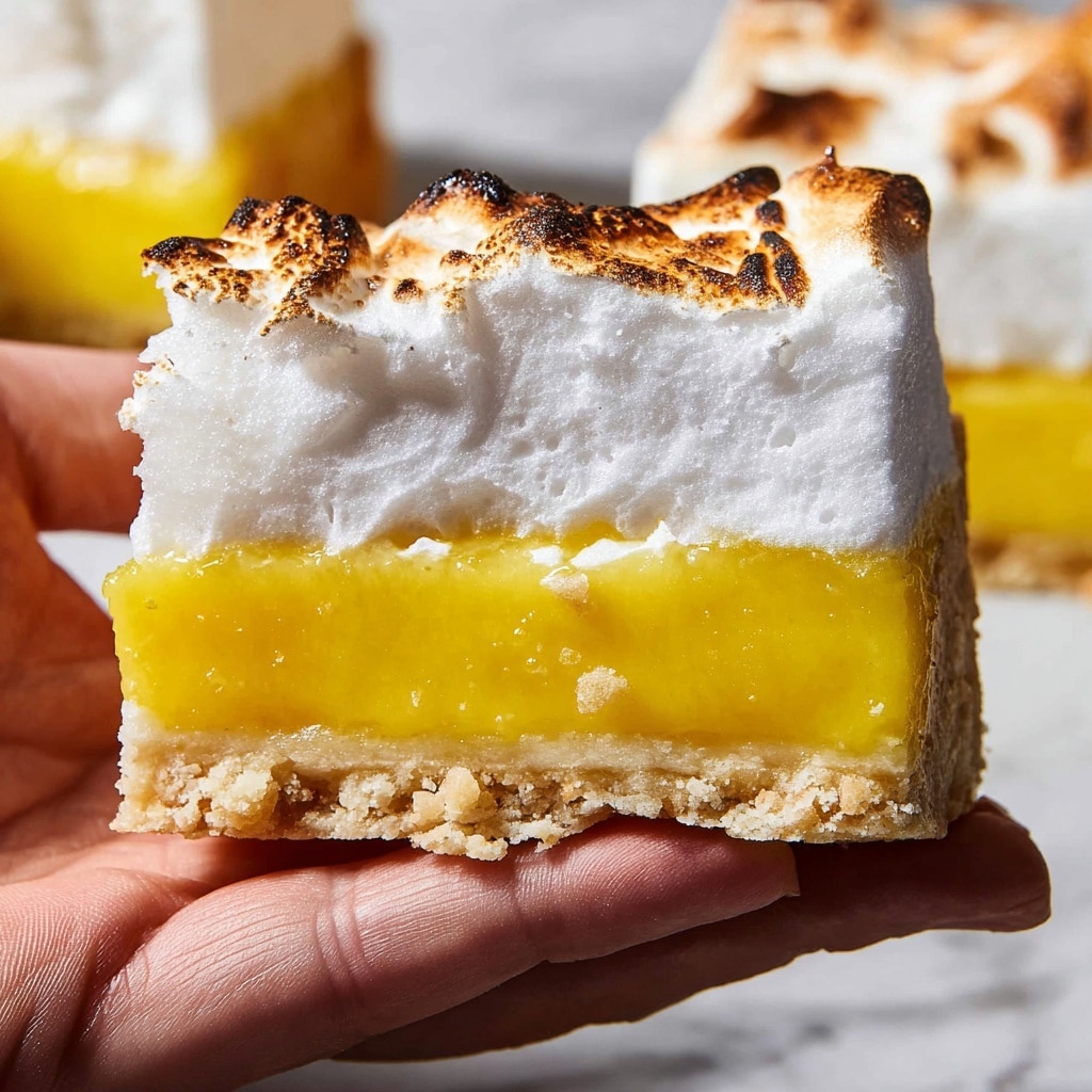 Lemon Meringue Pie Bars Recipe - Recipe Image