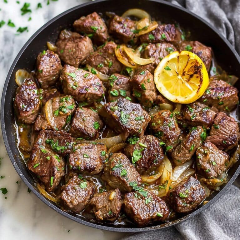 Juicy Garlic Butter Steak Bites in 15 Minutes!