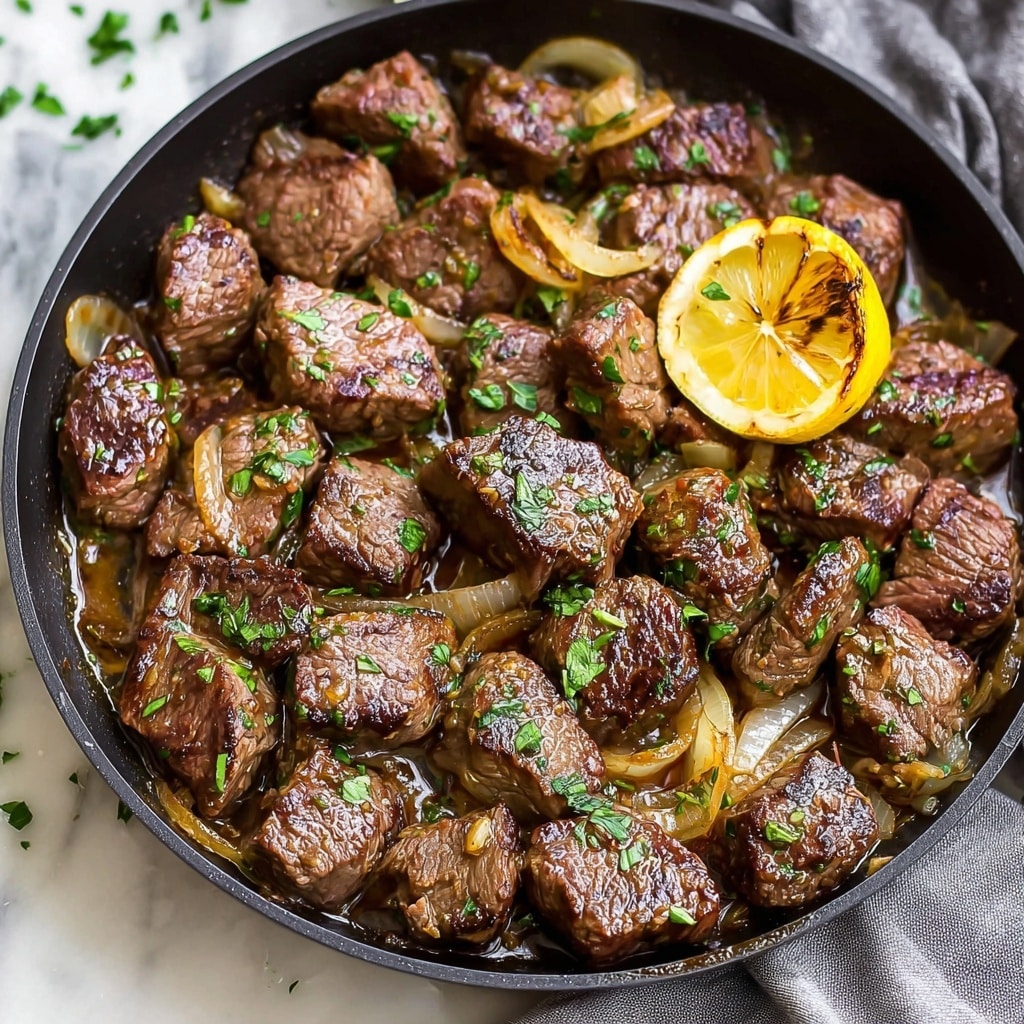 Juicy Garlic Butter Steak Bites in 15 Minutes!