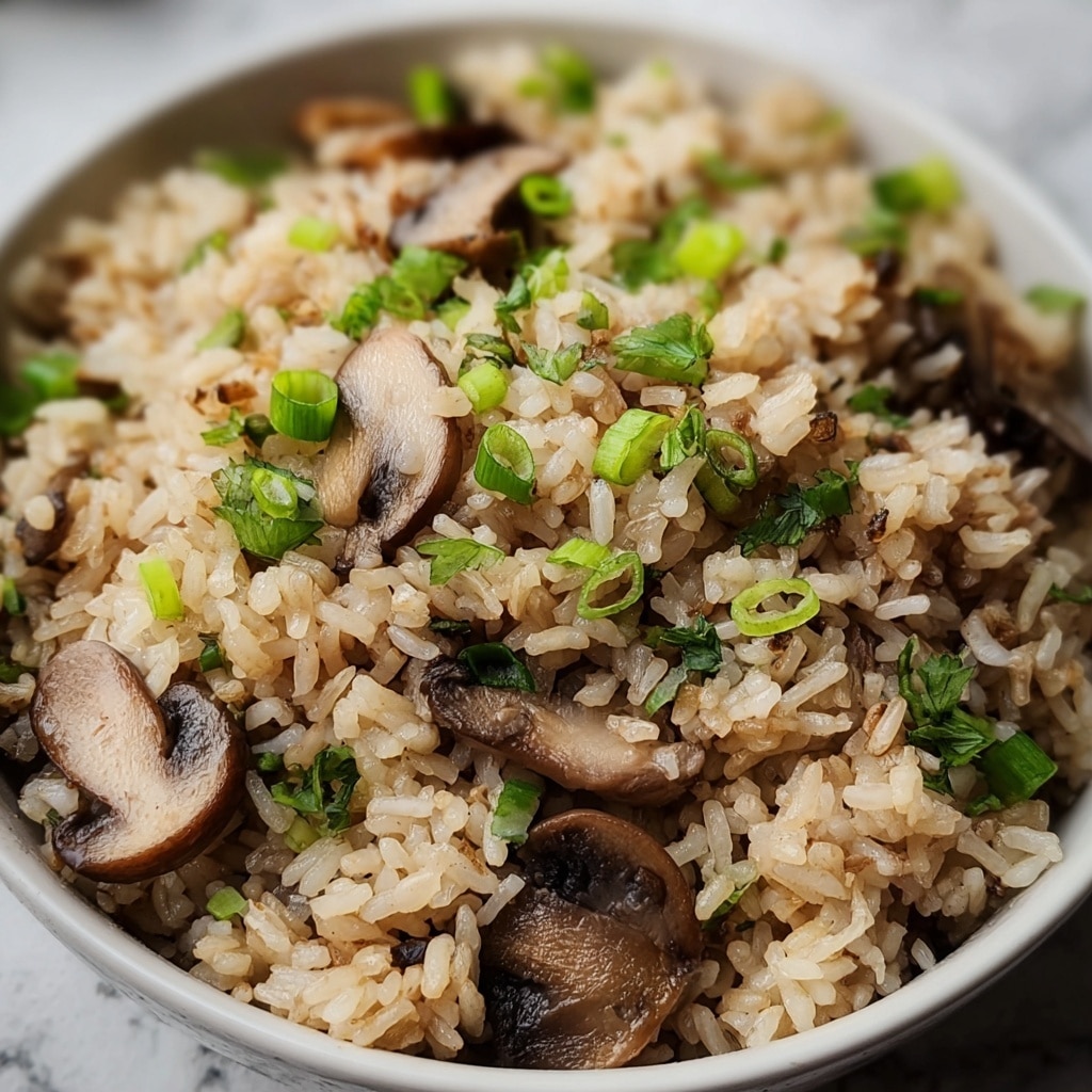Mushroom Rice - Recipe Image