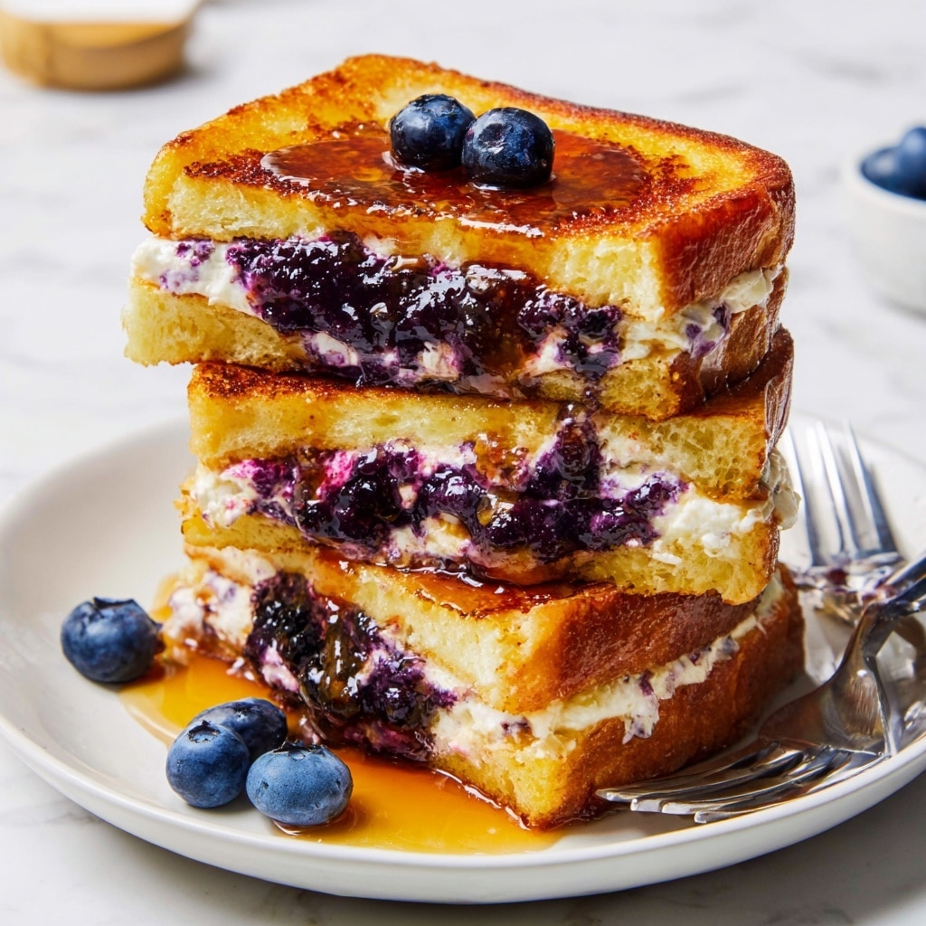 Blueberry Stuffed French Toast Recipe