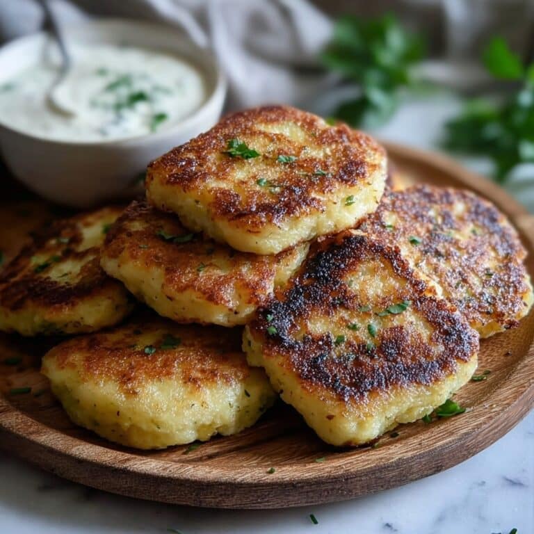 Crispy Irish Potato Cakes (Potato Farls) Recipe