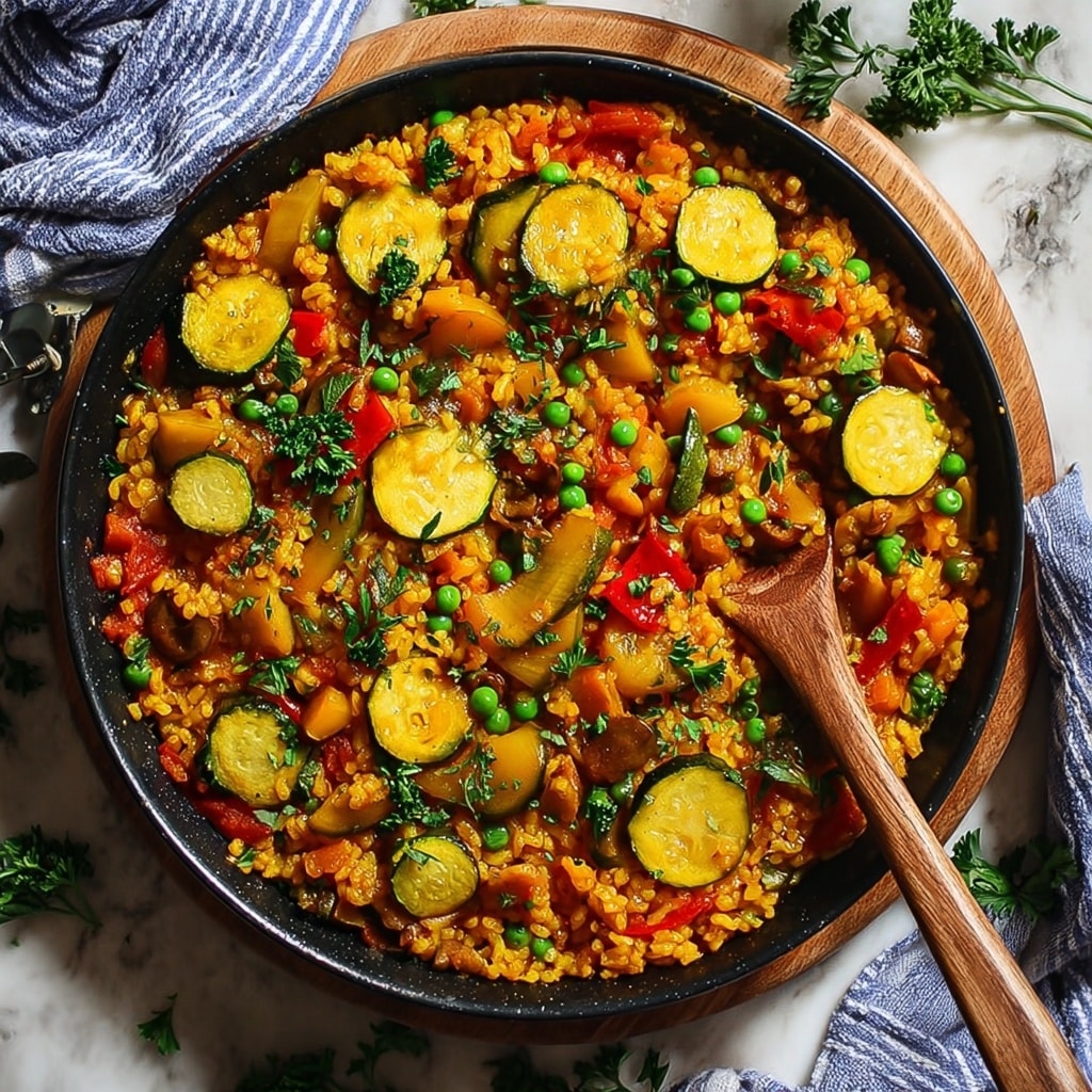 Delicious Vegetable Paella (Paella Verdura) for Cozy Nights Recipe