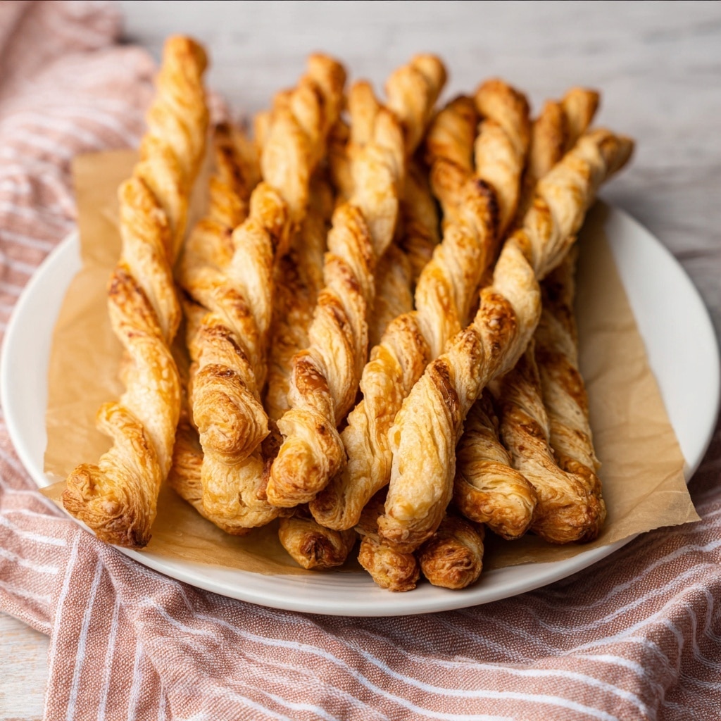 Puff Pastry Cheese Straws Recipe - Recipe Image