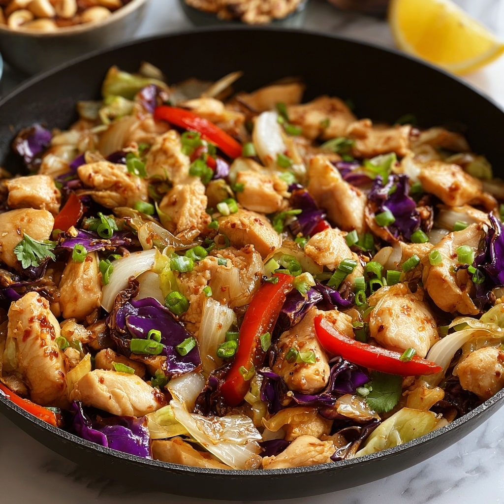 Chicken and Cabbage Stir Fry Recipe