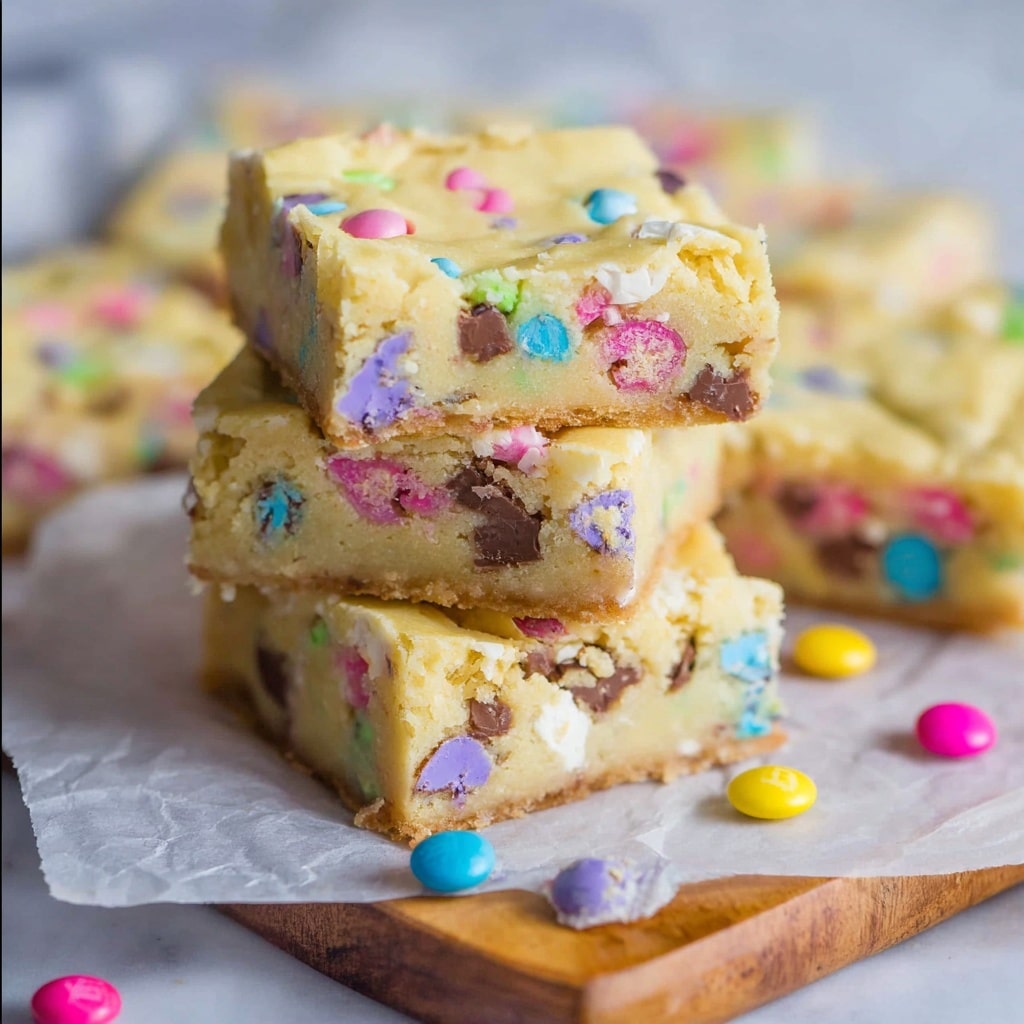 Easter Cake Mix Cookie Bars Recipe - Recipe Image