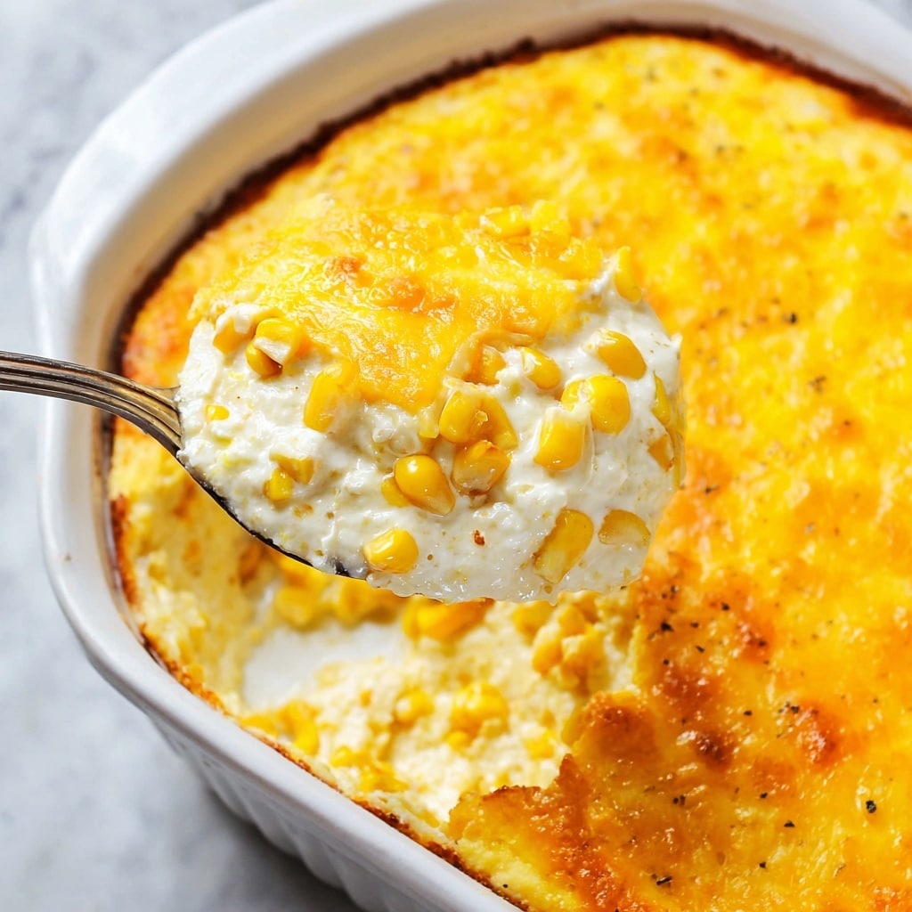Cream Cheese Corn Casserole Recipe - Recipe Image