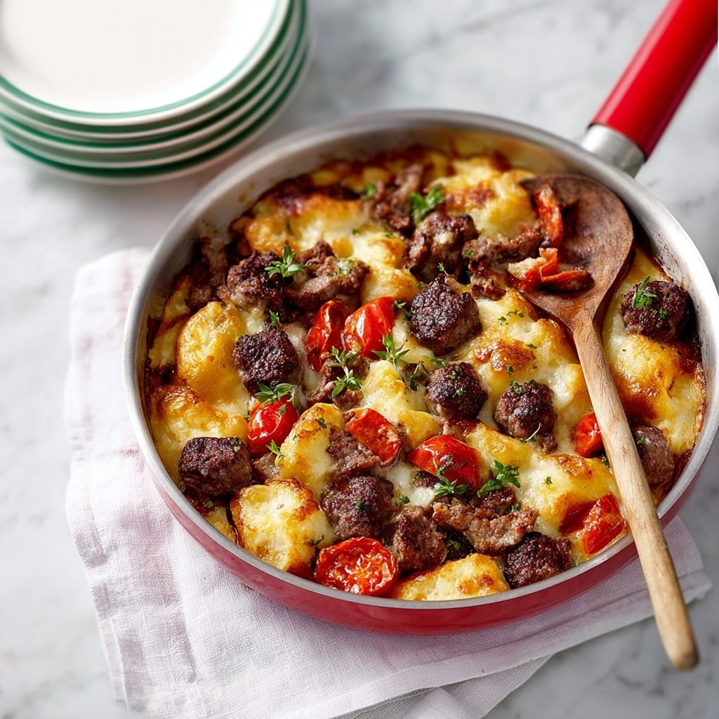 Frying Pan Meatball Hotpot Recipe - Recipe Image