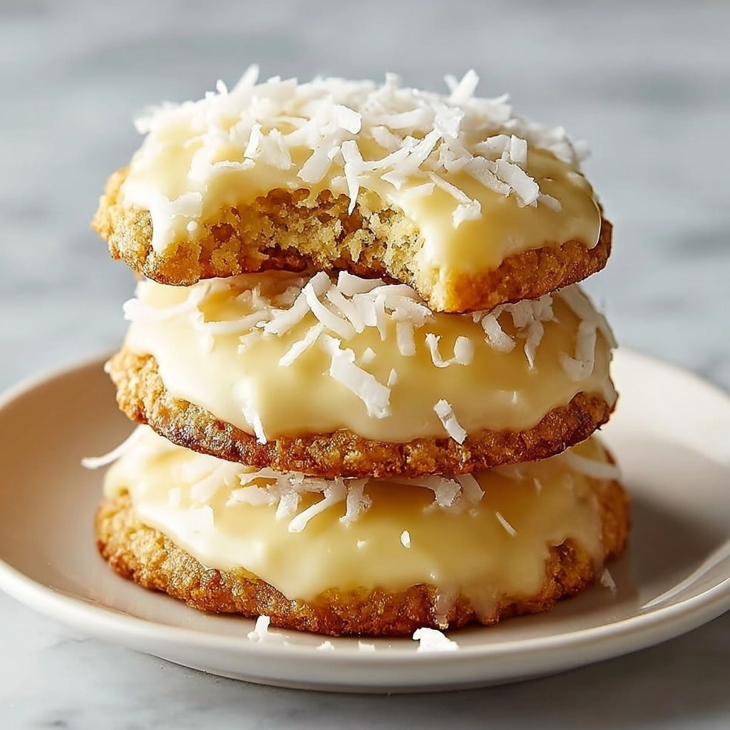 Lemon Coconut Cheesecake Cookies Recipe - Recipe Image