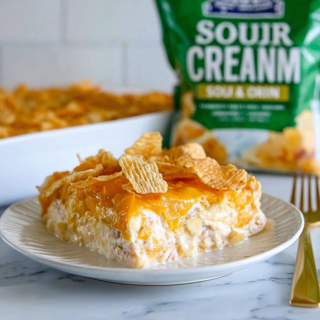 Sour Cream and Onion Party Potatoes Recipe - Recipe Image