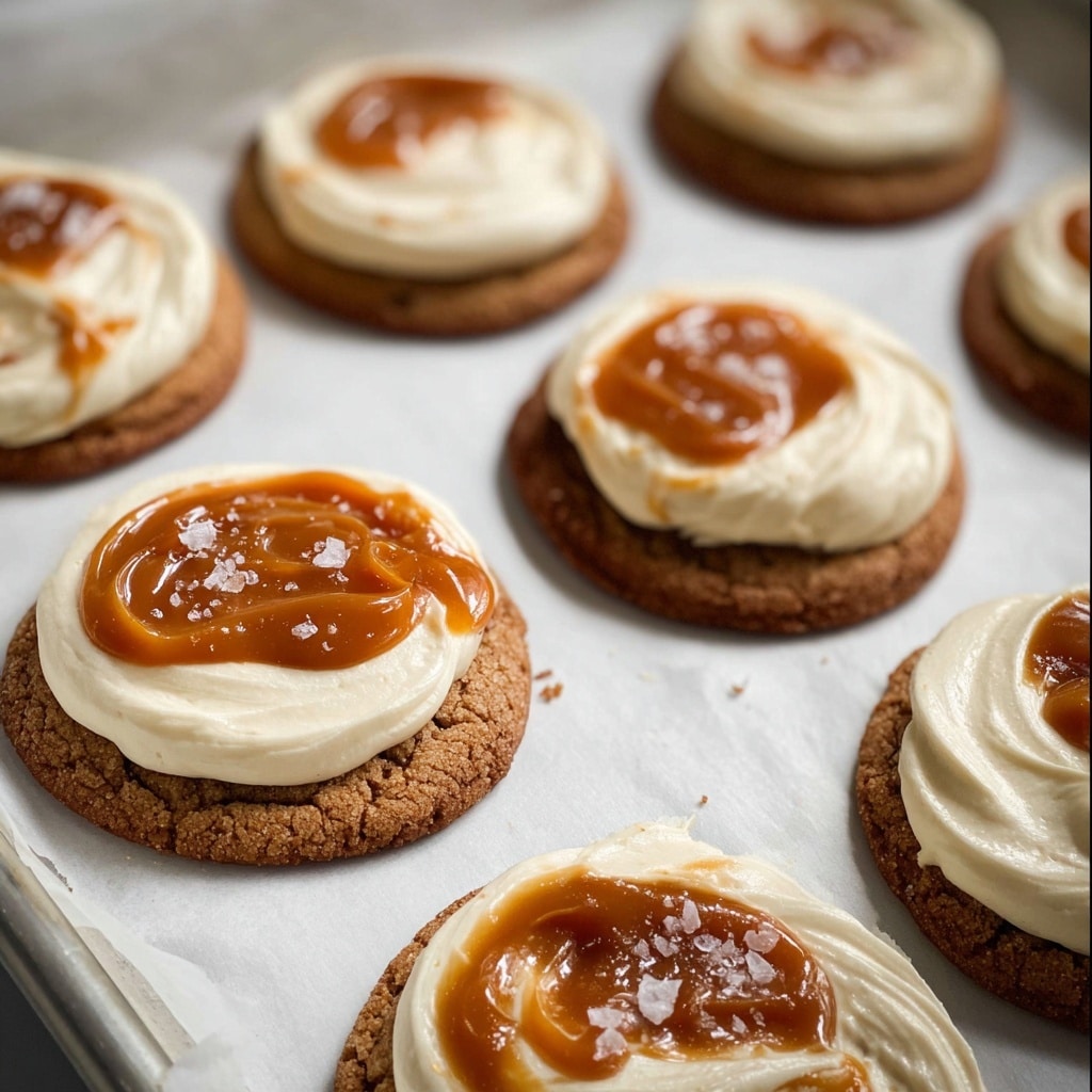 Salted Caramel Cheesecake Cookies Recipe - Recipe Image