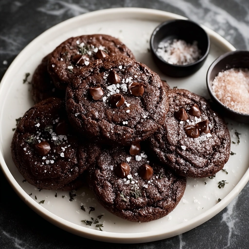 Dark Chocolate Sugar Cookies Recipe - Recipe Image
