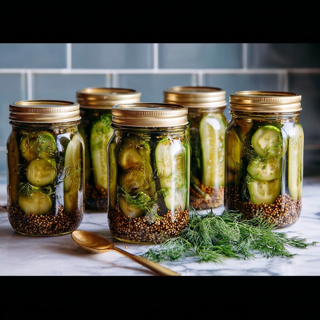The Ultimate Dill Pickle Recipe for Bold, Crunchy Flavor Recipe - Recipe Image
