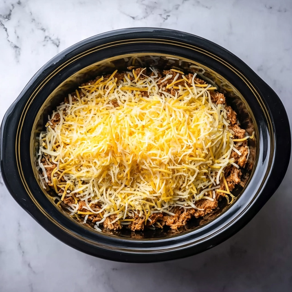 Slow Cooker Chicken Enchilada Casserole Recipe - Recipe Image