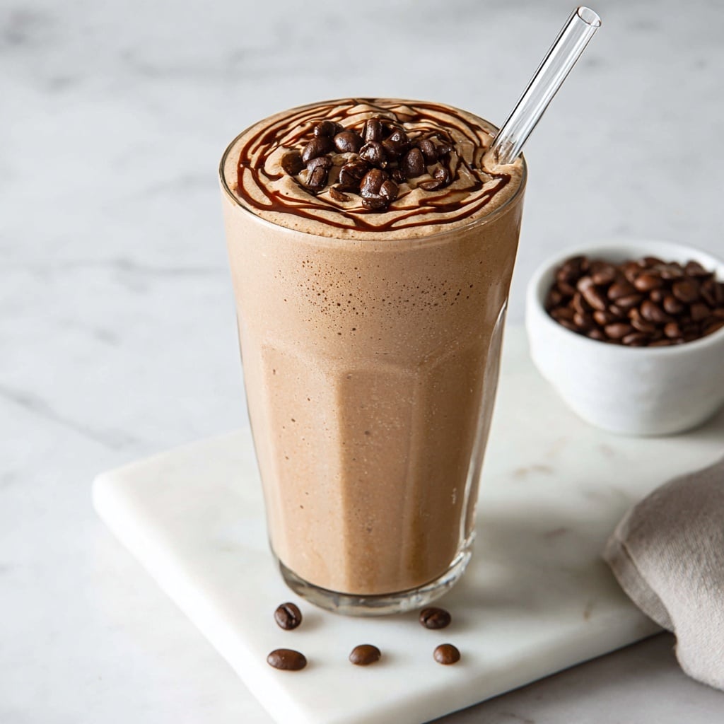 Iced Coffee Breakfast Smoothie (Without Banana) Recipe