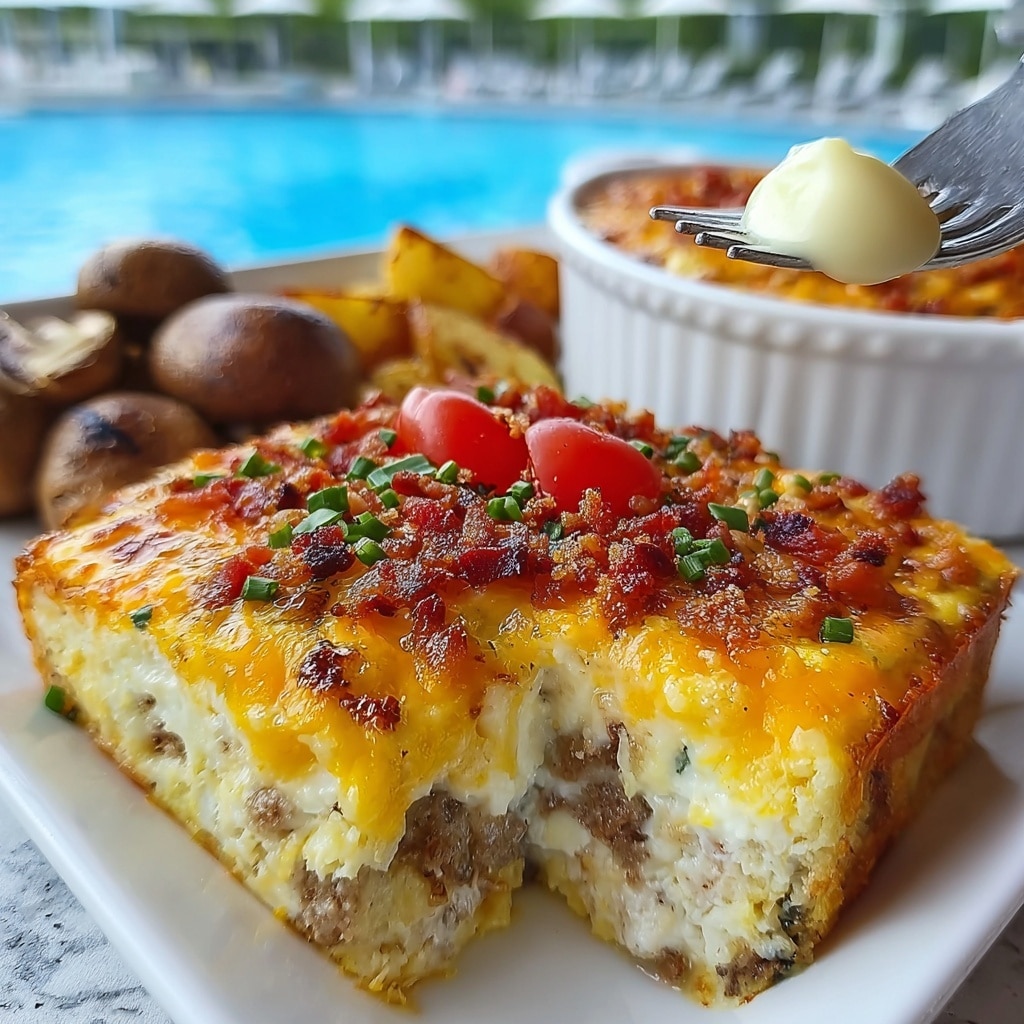 Sausage Breakfast Casserole Recipe - Recipe Image